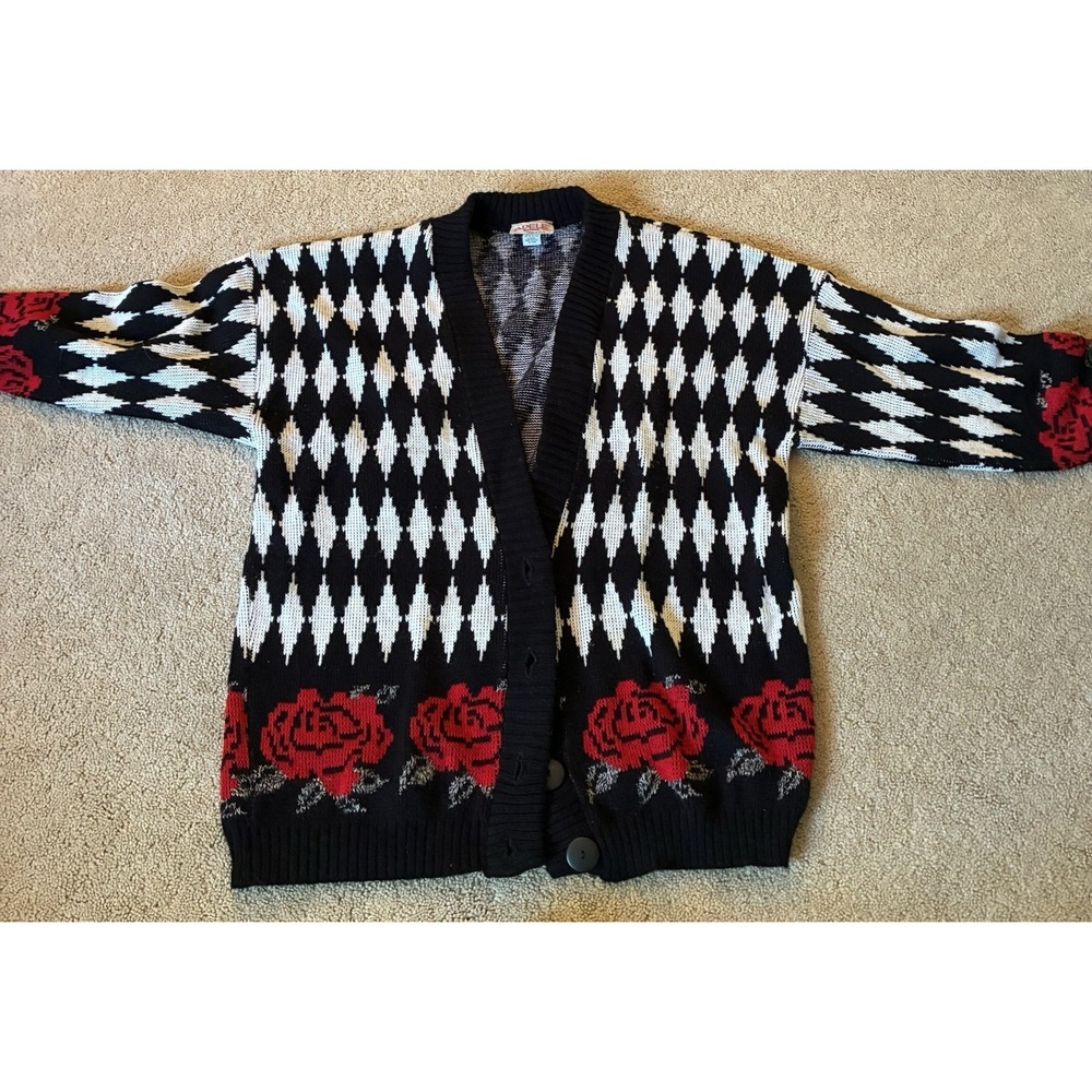 Vintage Adele Cardigan With Roses